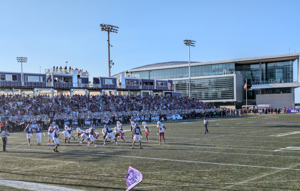 northwestern miami football 001 1024x650 - Northwestern vs Miami University at the Northwestern Medicine Field at Martin Stadium in 2024